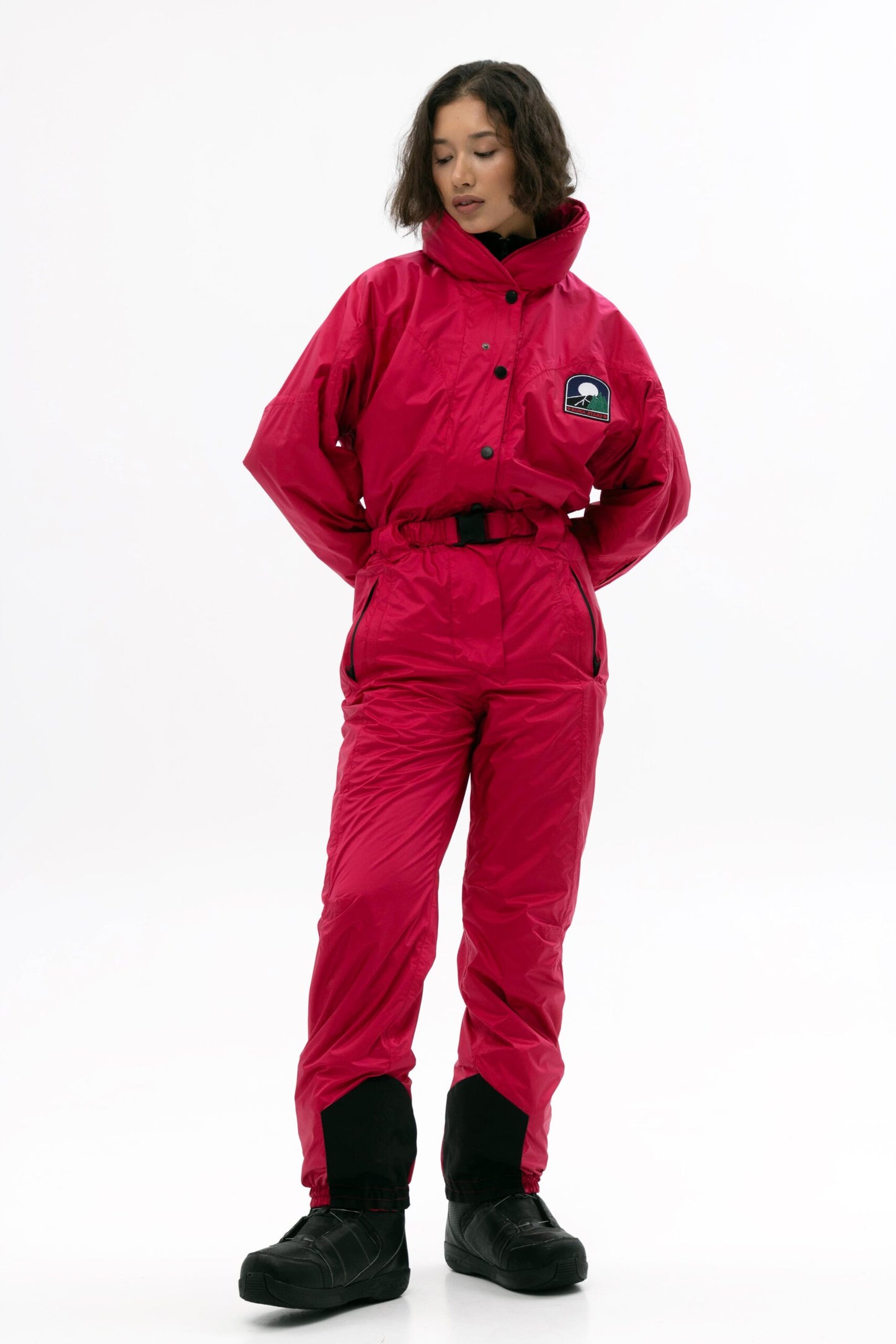 Women’s Pink Ski & Snowboard Jumpsuit