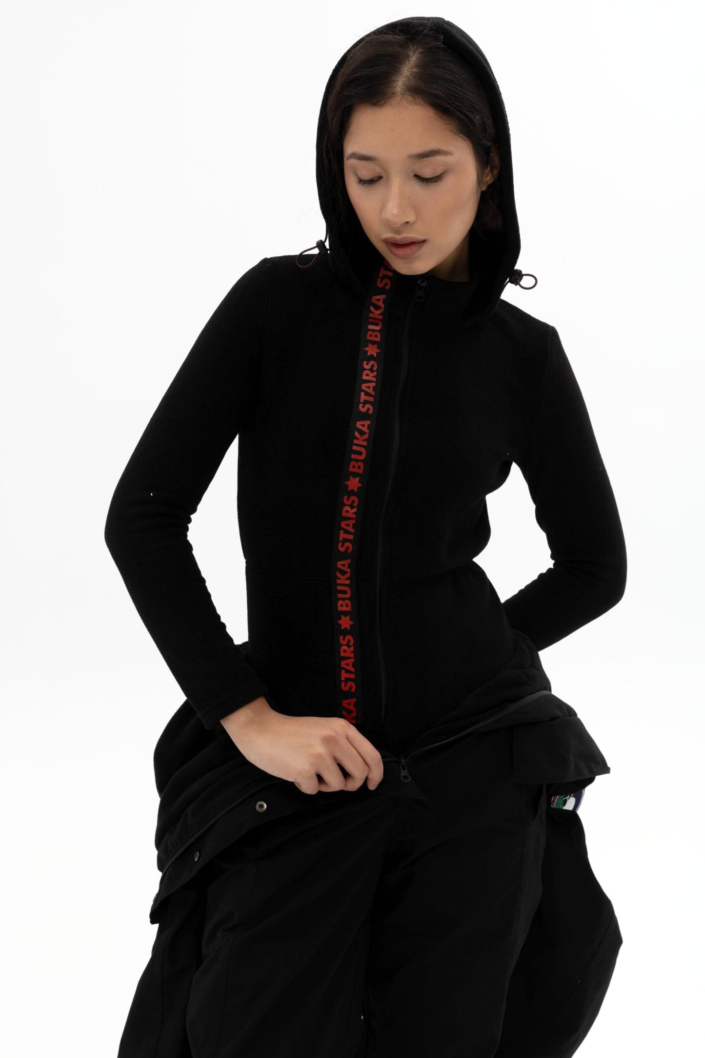 Women’s Black Waterproof Ski Jumpsuit