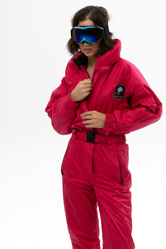 Women’s Pink Ski & Snowboard Jumpsuit
