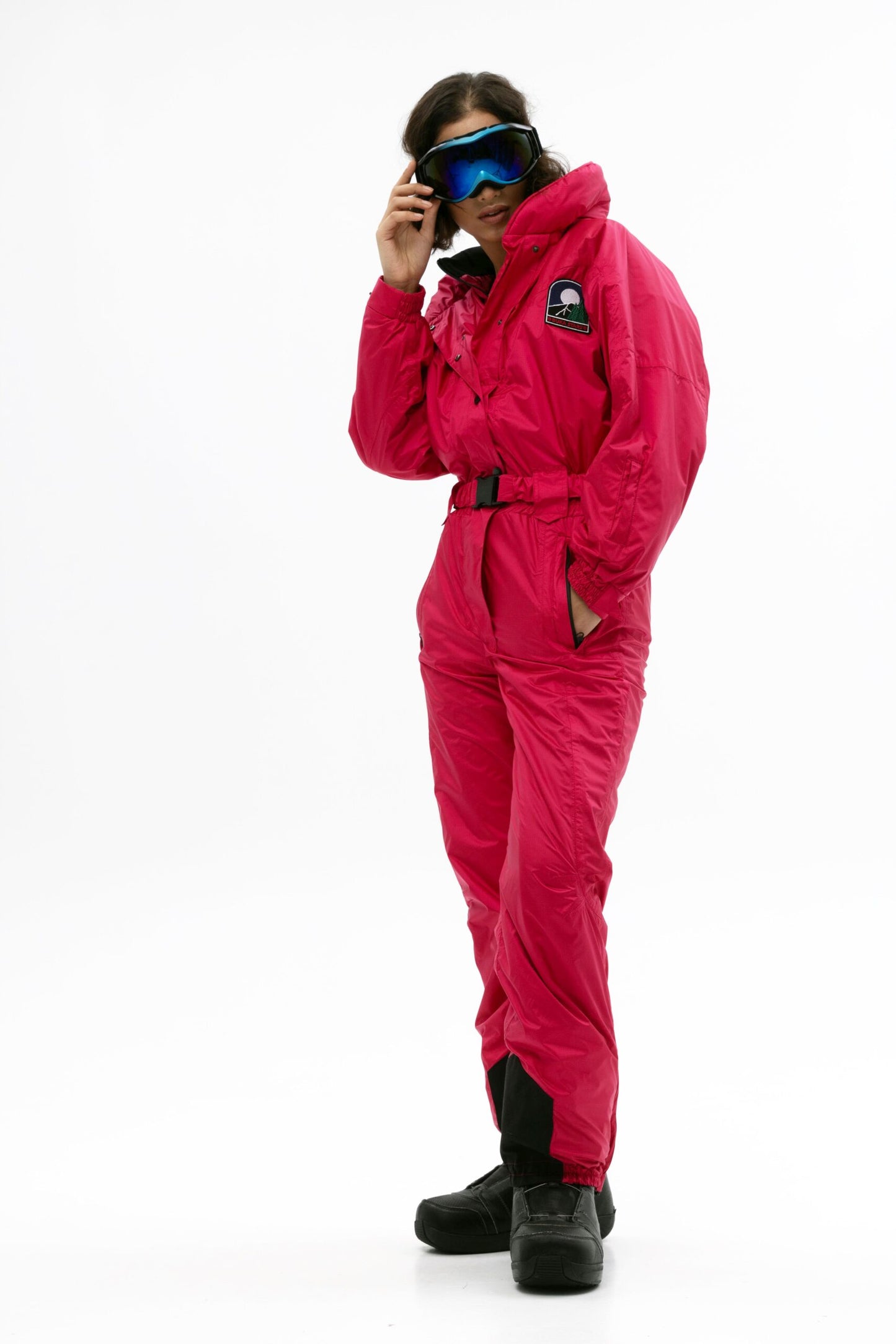 Women’s Pink Ski & Snowboard Jumpsuit