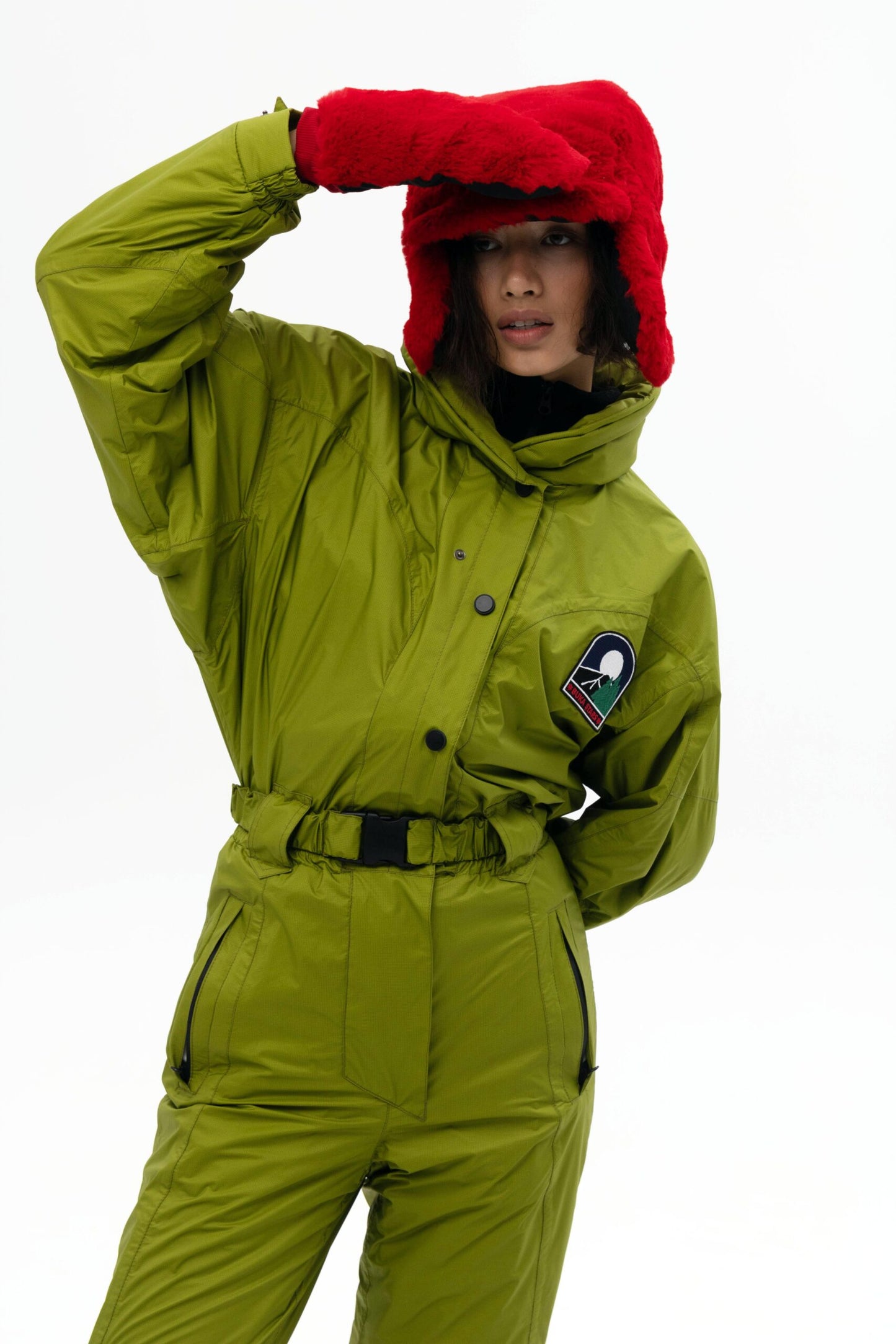 Women’s Lime Green Ski & Snowboard Jumpsuit