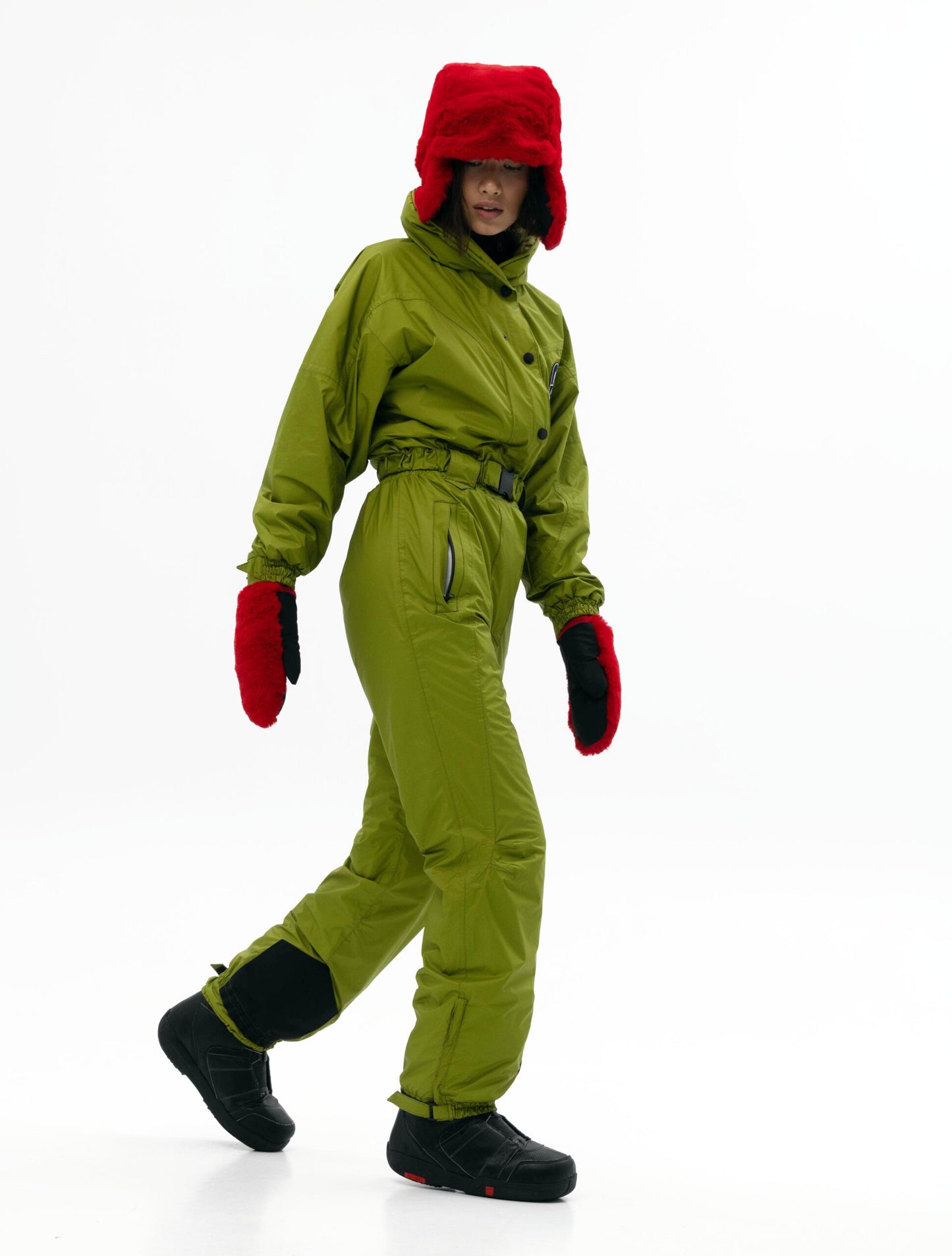 Women’s Lime Green Ski & Snowboard Jumpsuit