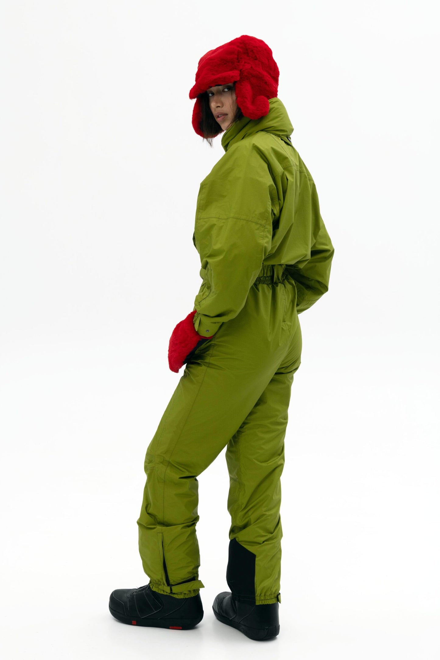 Women’s Lime Green Ski & Snowboard Jumpsuit