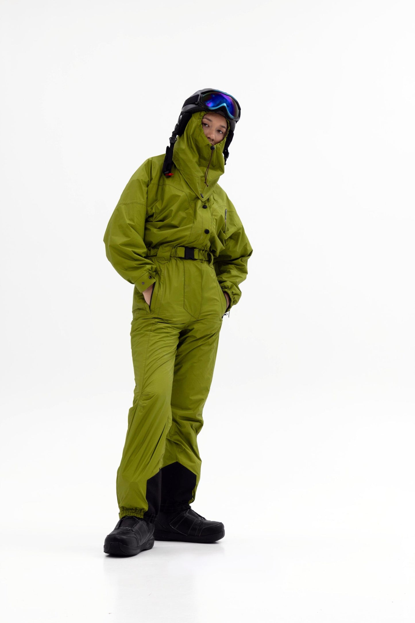 Women’s Lime Green Ski & Snowboard Jumpsuit