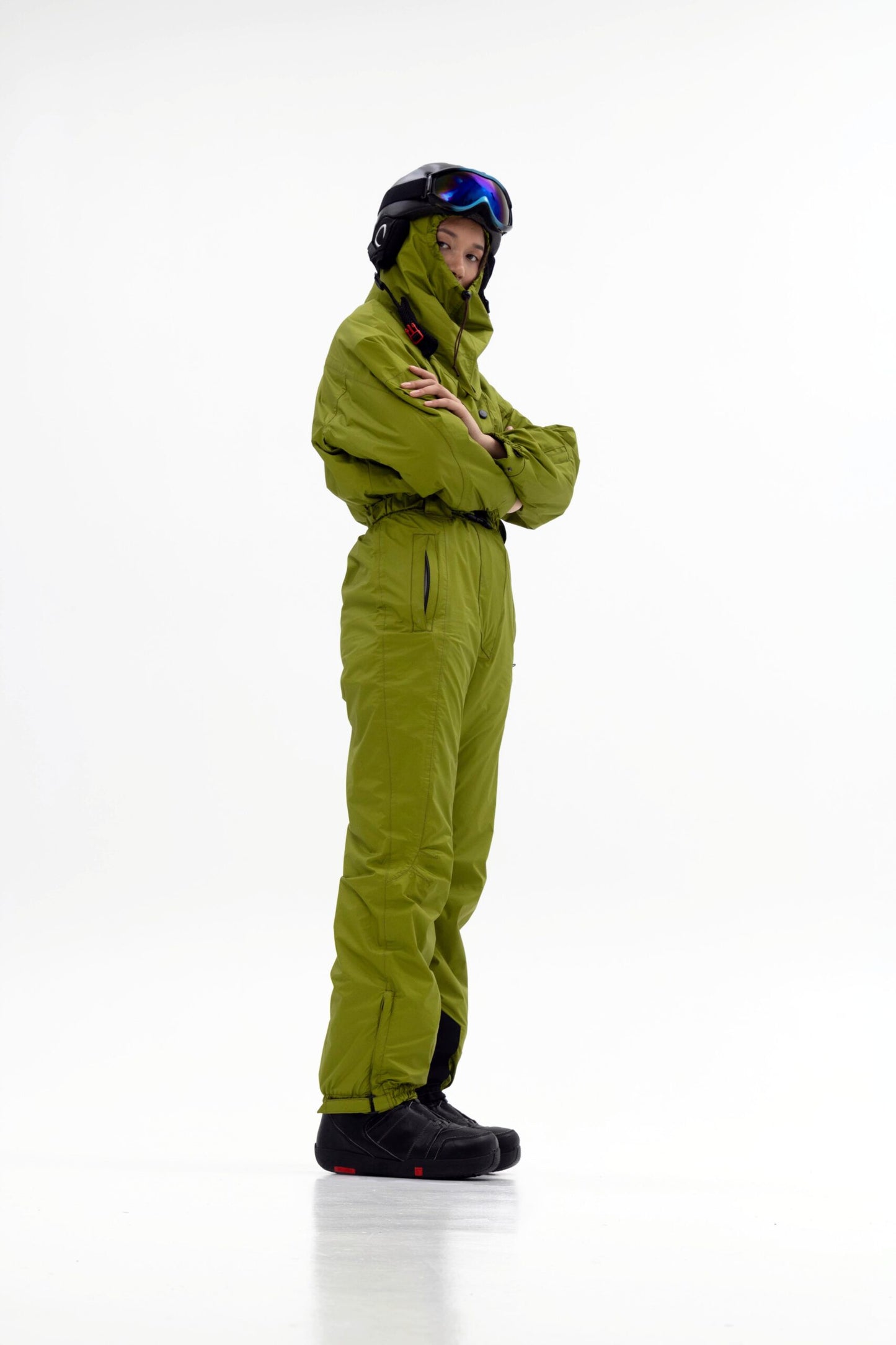 Women’s Lime Green Ski & Snowboard Jumpsuit