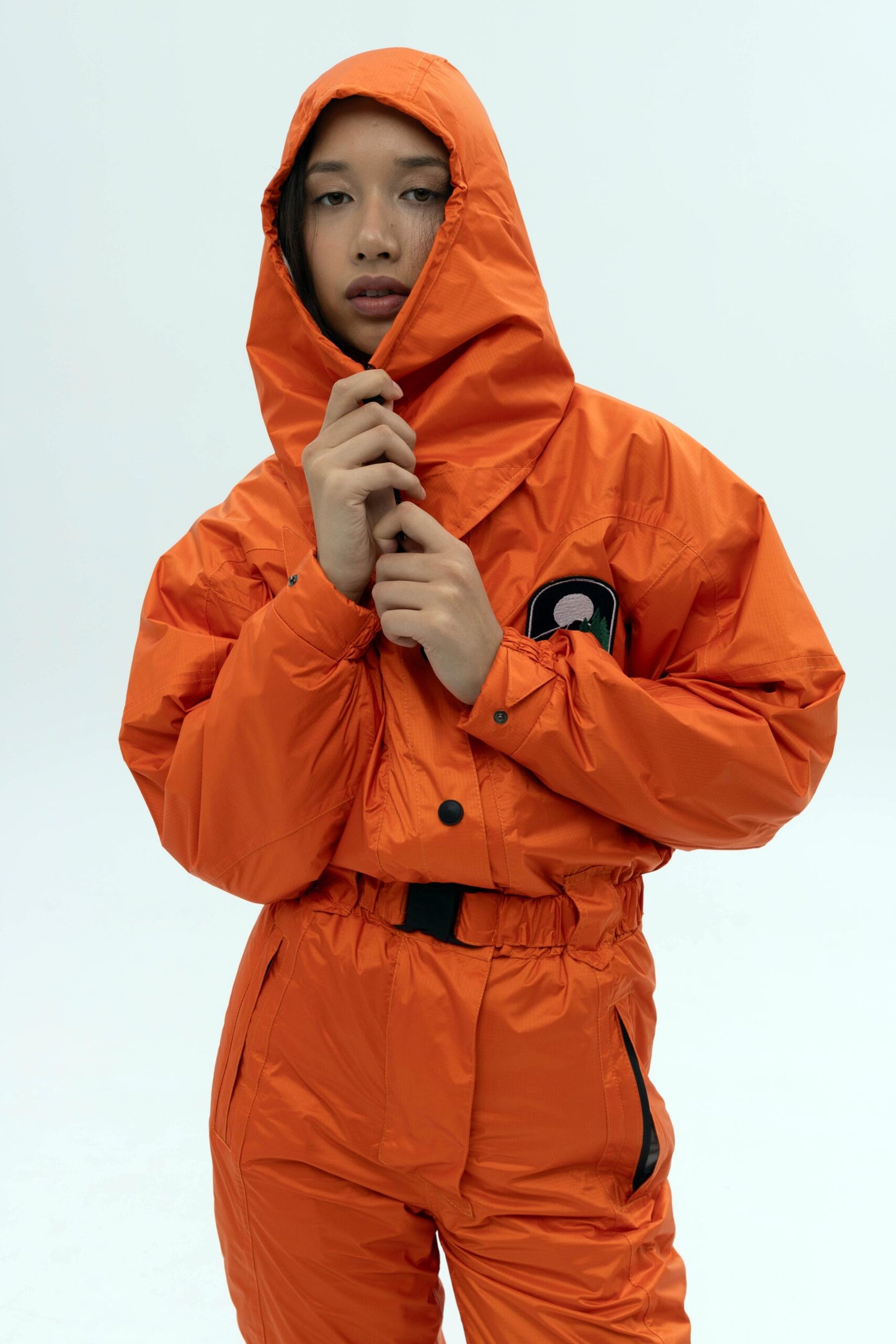 Women’s Orange Ski & Snowboard Jumpsuit