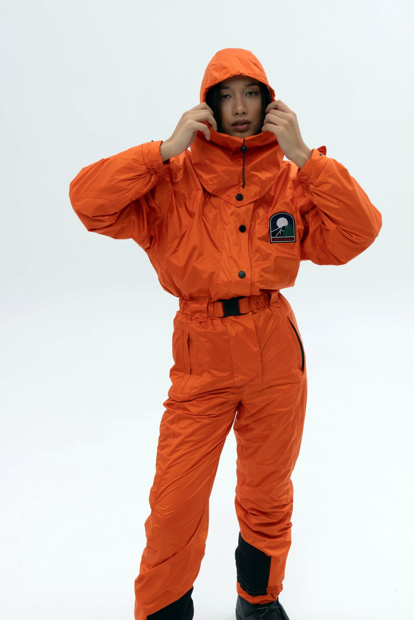 Women’s Orange Ski & Snowboard Jumpsuit