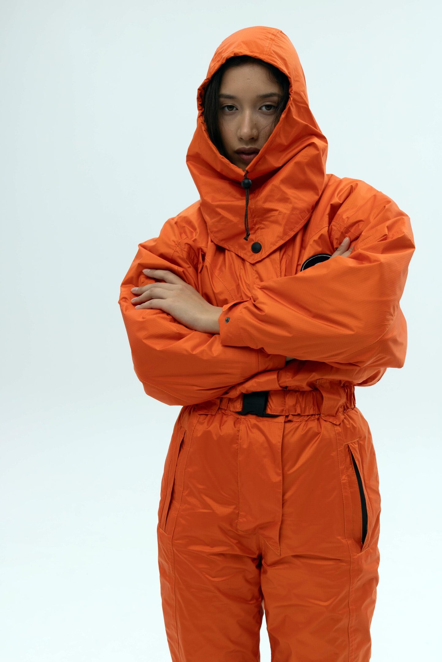 Women’s Orange Ski & Snowboard Jumpsuit