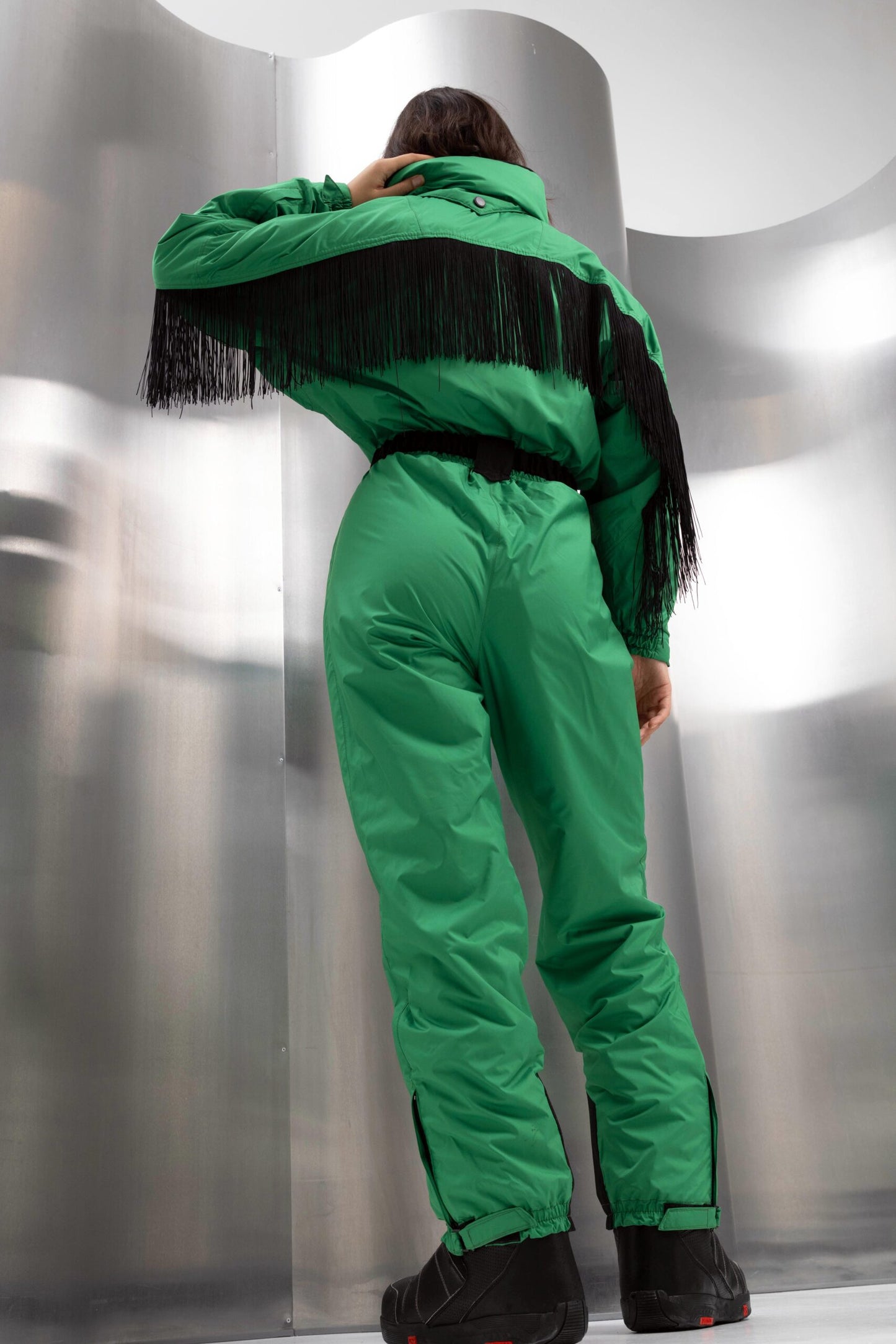 Women’s Green Ski & Snowboard Jumpsuit