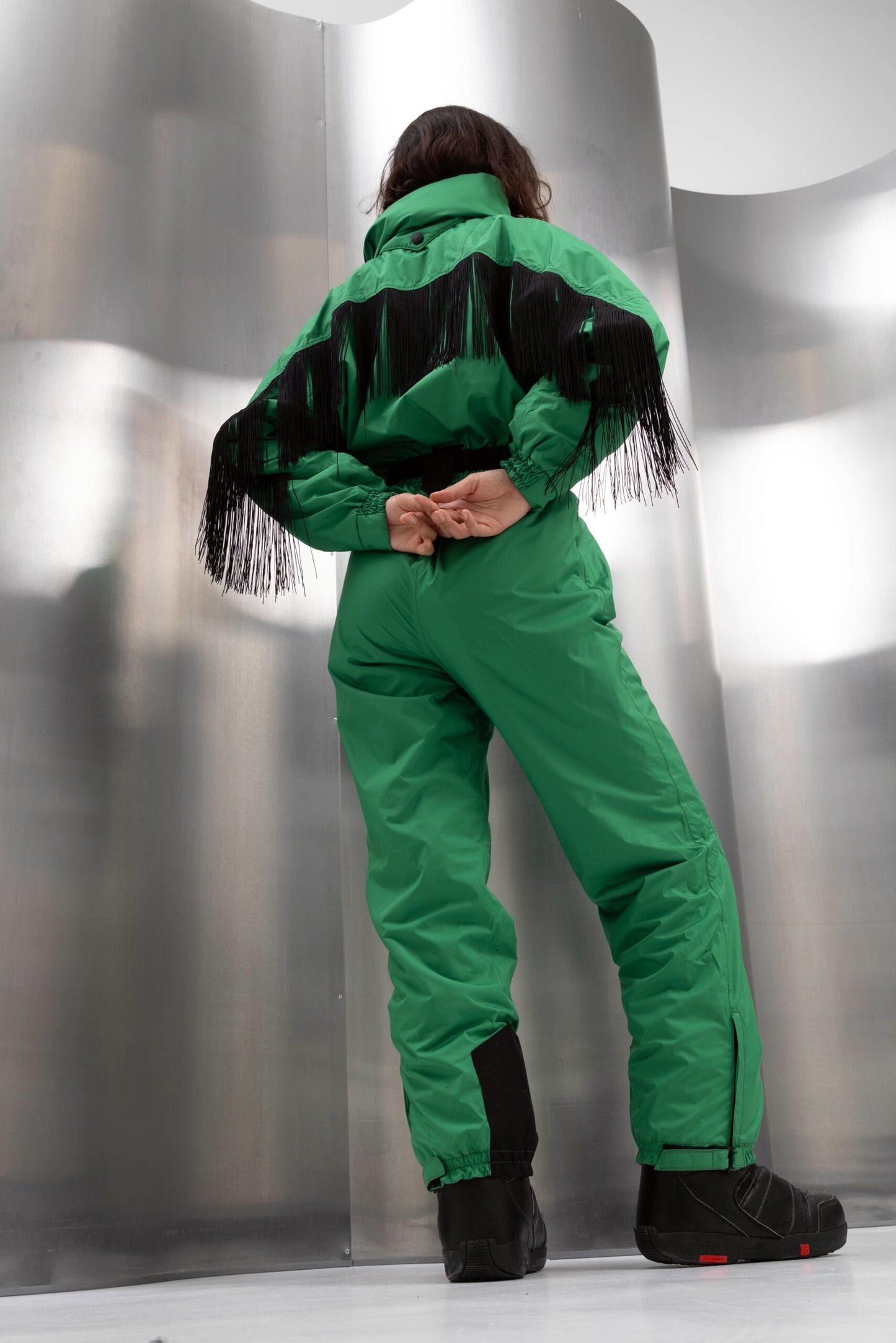 Women’s Green Ski & Snowboard Jumpsuit