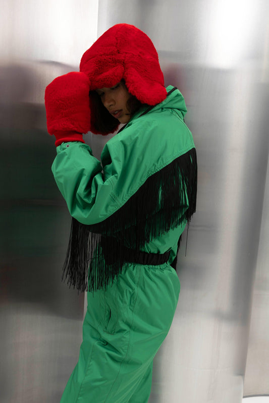 Women’s Green Ski & Snowboard Jumpsuit