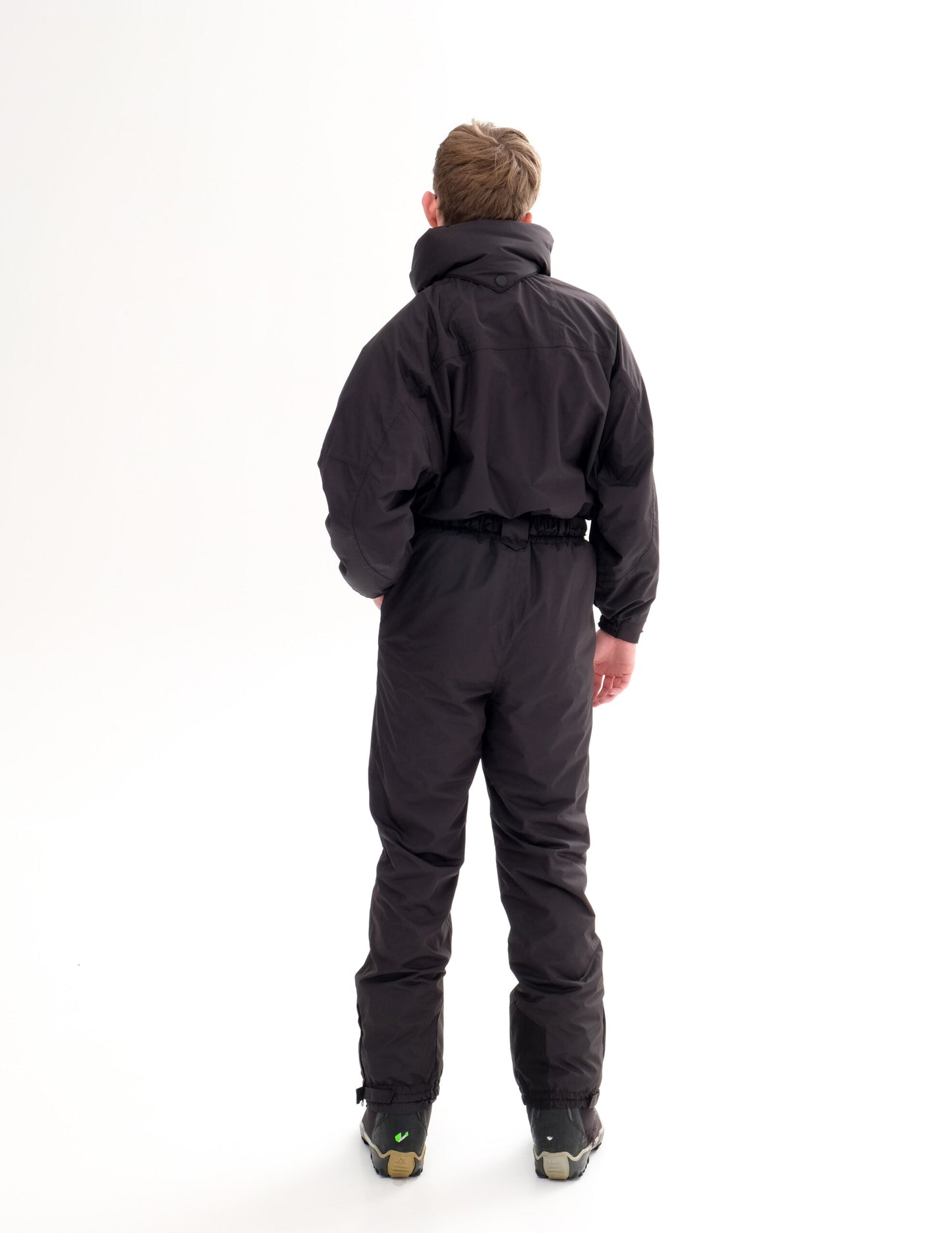Men’s Black Winter Ski Jumpsuit | Waterproof Snowboard & Ski Suit