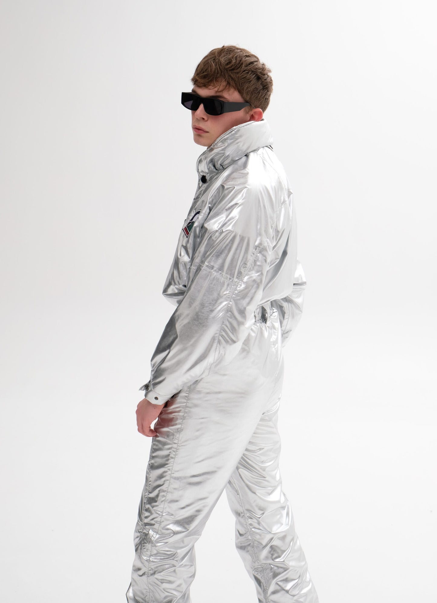 Men’s Winter Metallic Jumpsuit